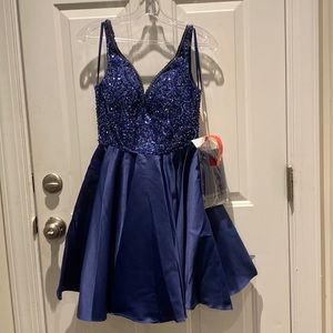 Brand new Blue Prom Dress size S